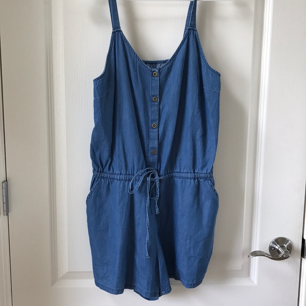 Denim playsuit/romper